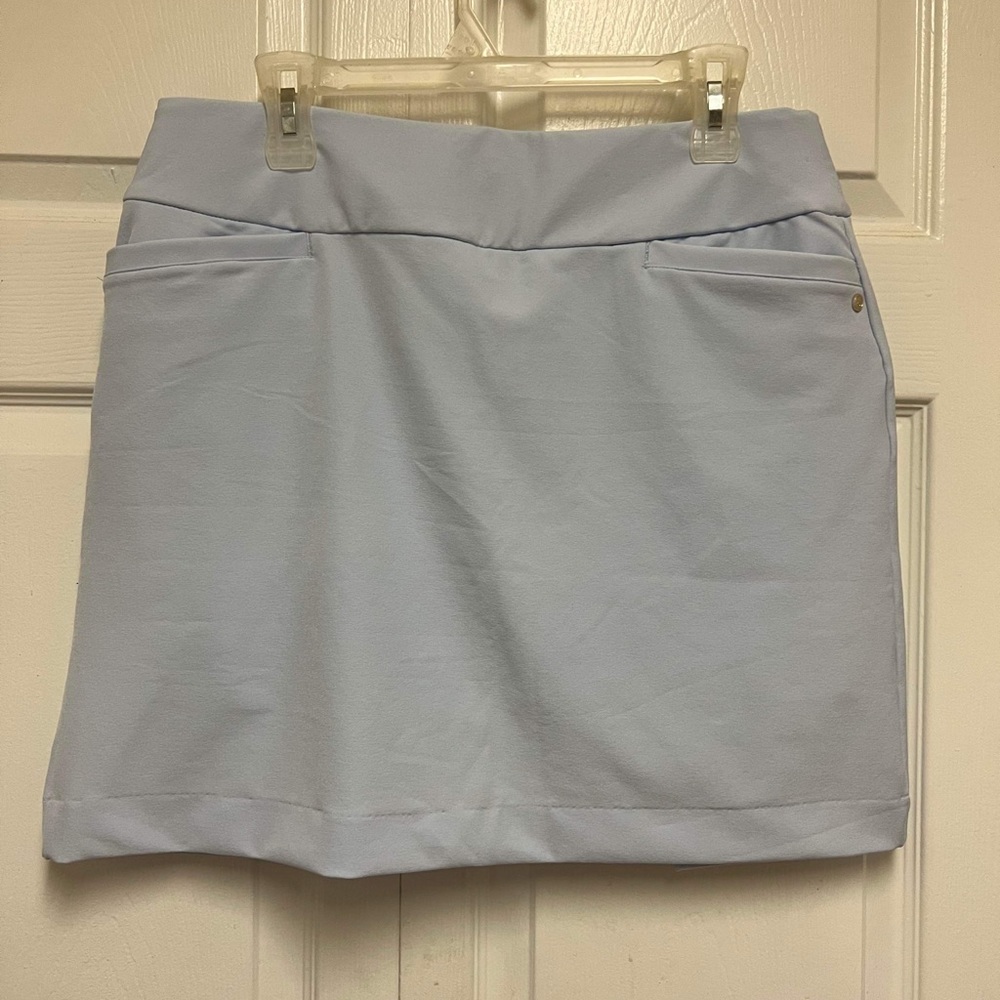 Fairway & Greene Light Blue Carrie Golf Skort
